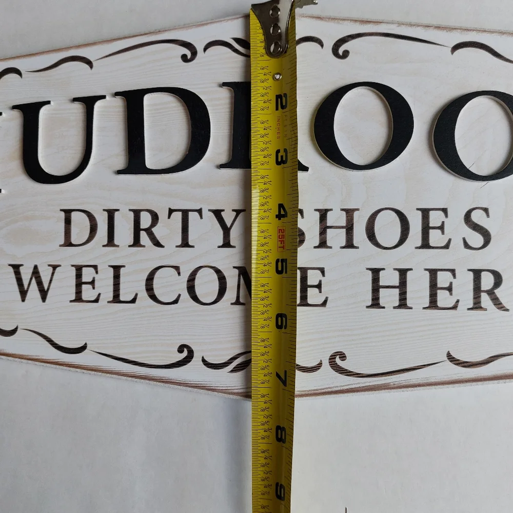 Mudroom Wall Plaque by Open Road, NWOT